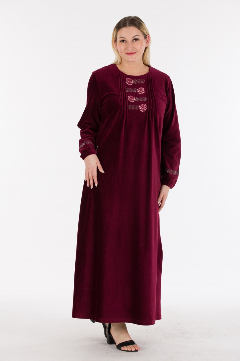 MAXI CORDUROY HIJAB DRESS