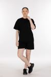 DOUBLE FACE INTERLOCK TRACKSUIT SHORTS SET