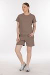 DOUBLE FACE INTERLOCK SHORTS SET