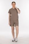 DOUBLE FACE INTERLOCK SHORTS SET