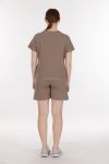 DOUBLE FACE INTERLOCK SHORTS SET