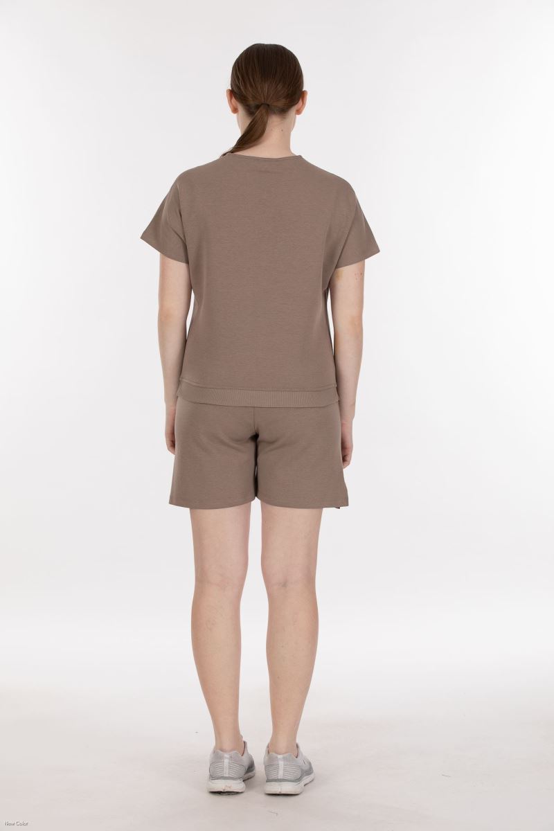 DOUBLE FACE INTERLOCK SHORTS SET