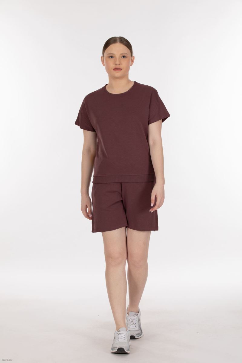 DOUBLE FACE INTERLOCK SHORTS SET