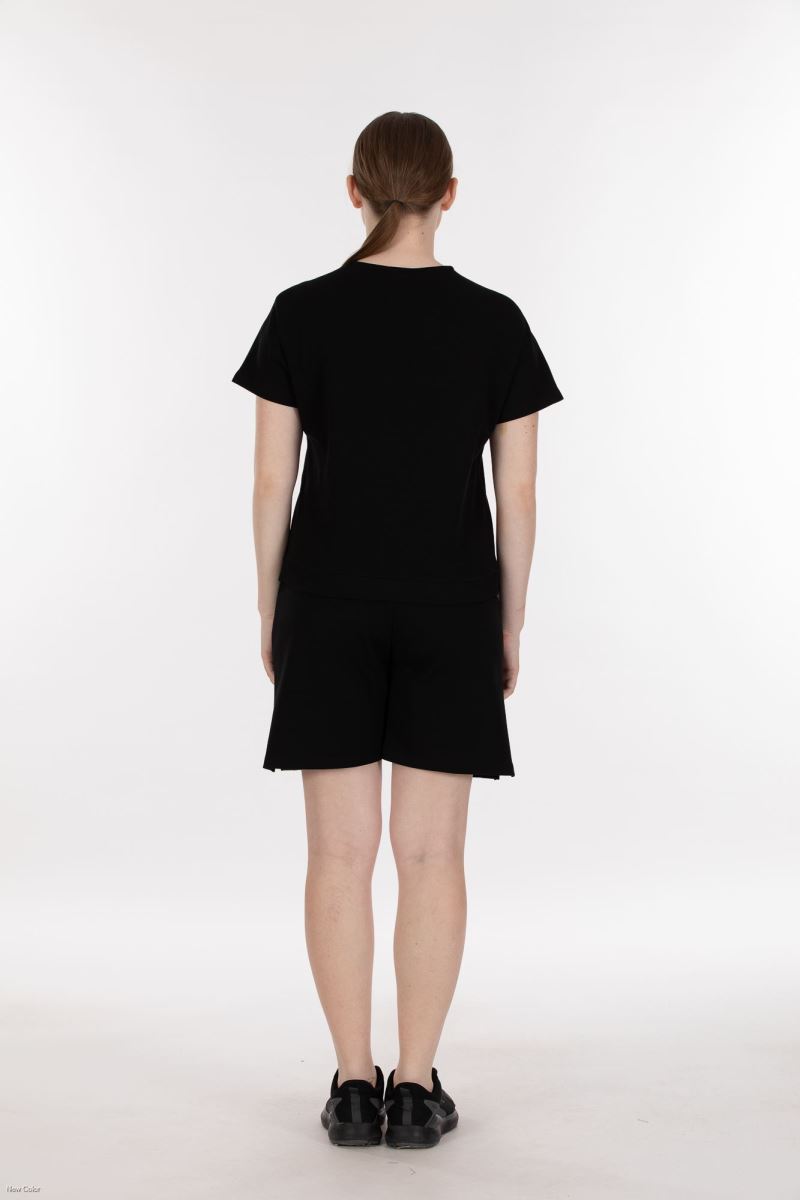 DOUBLE FACE INTERLOCK SHORTS SET