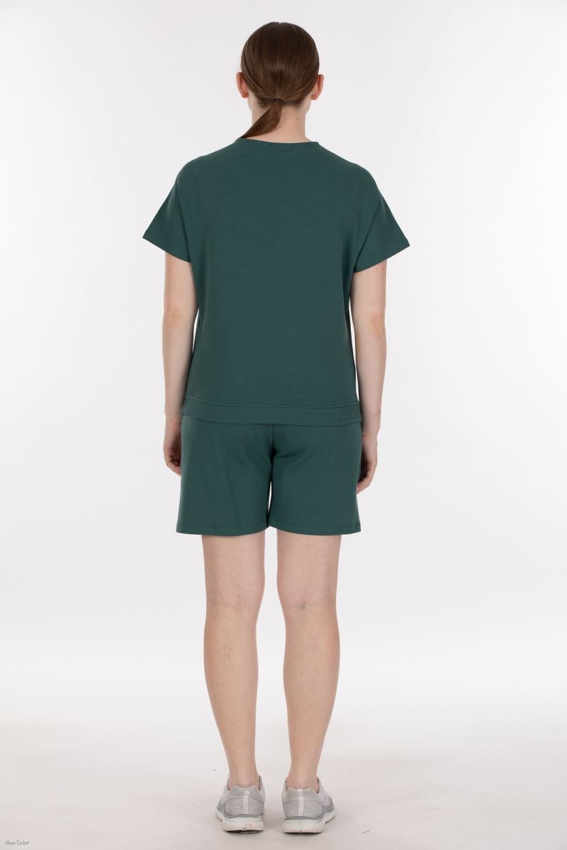 DOUBLE FACE INTERLOCK SHORTS SET