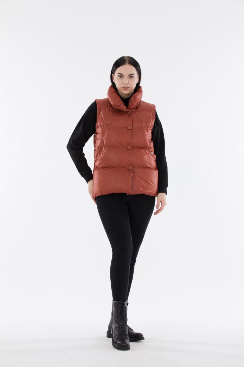 Quilted Puffer Vest 0