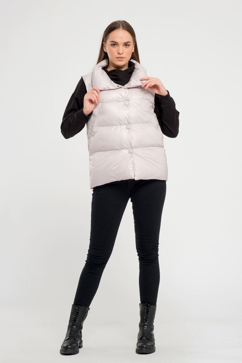 Quilted Puffer Vest 0