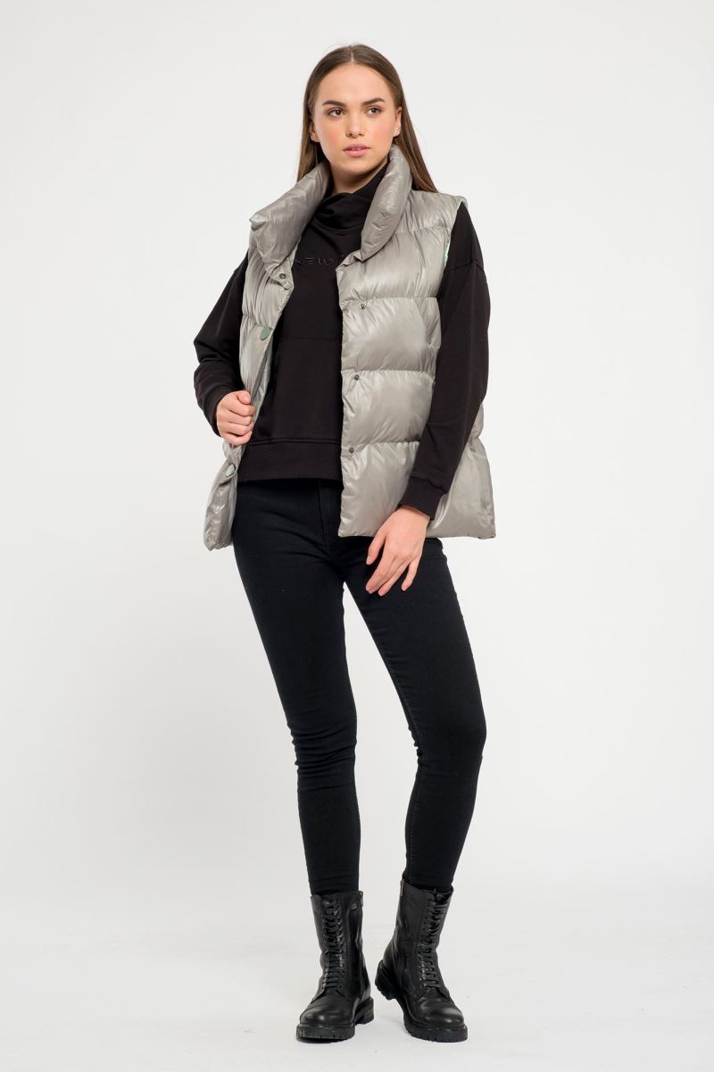 Quilted Puffer Vest 0