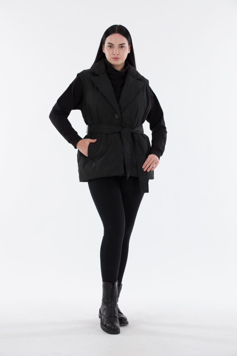 QUILTED PUFFER VEST