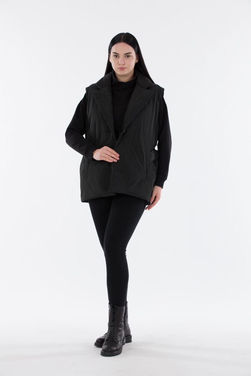 QUILTED PUFFER VEST