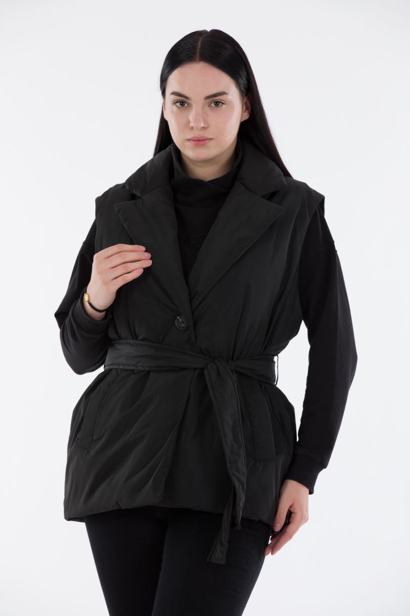 QUILTED PUFFER VEST