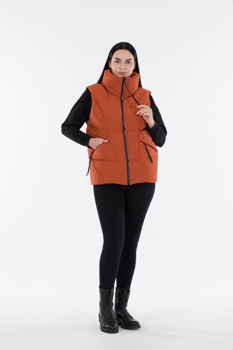QUILTED PUFFER VEST