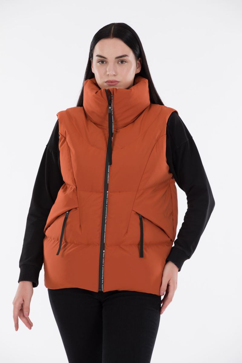 QUILTED PUFFER VEST