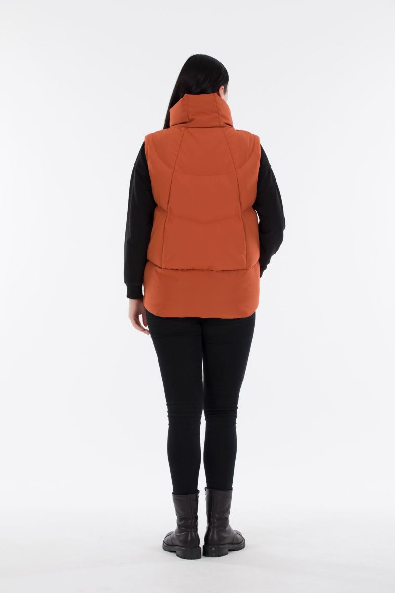 QUILTED PUFFER VEST