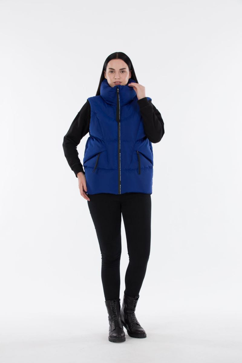 QUILTED PUFFER VEST
