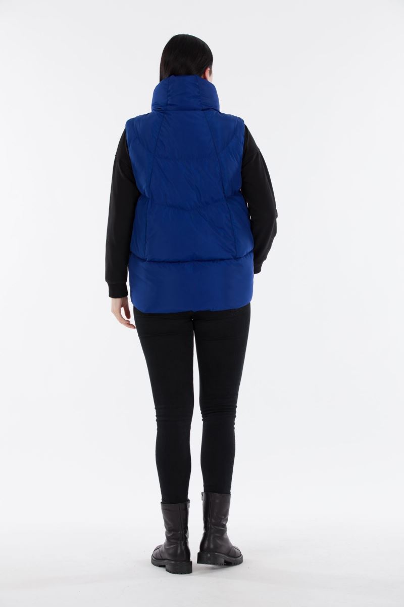 QUILTED PUFFER VEST
