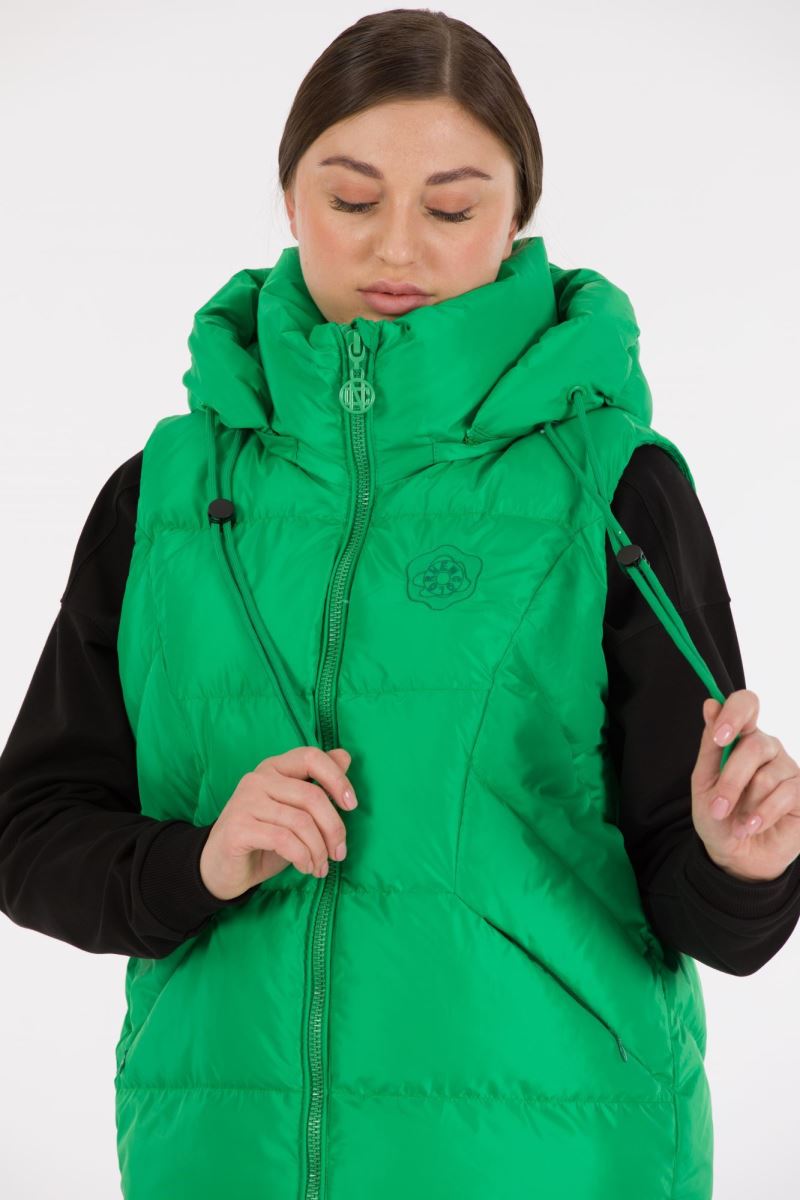 QUILTED PUFFER VEST
