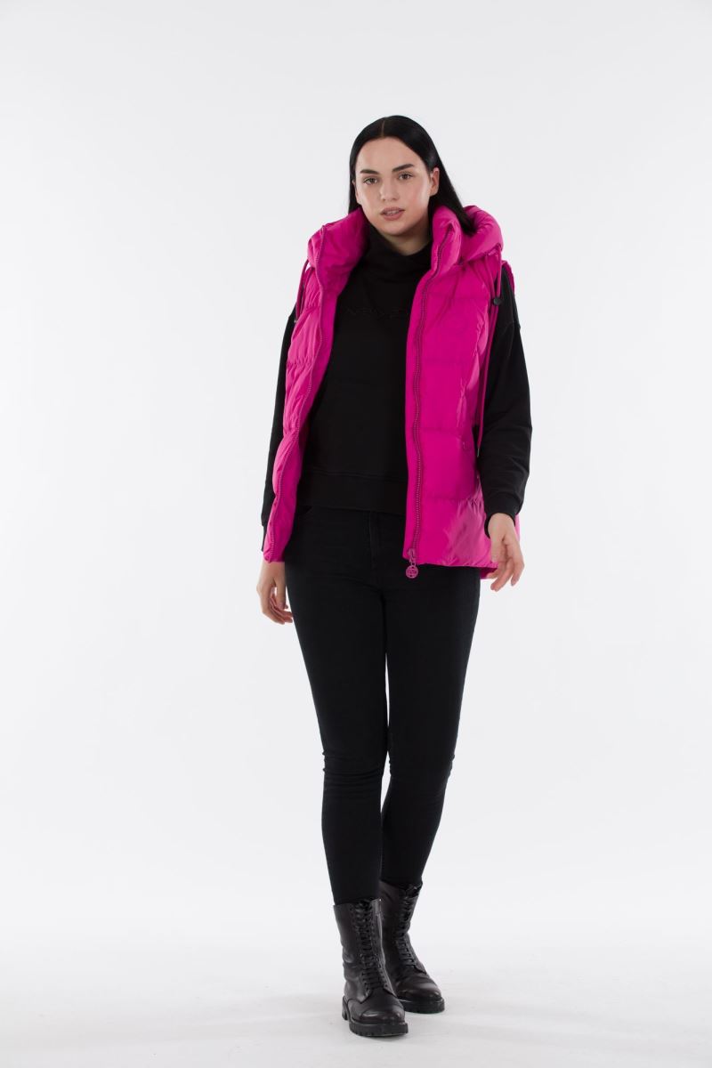 QUILTED PUFFER VEST