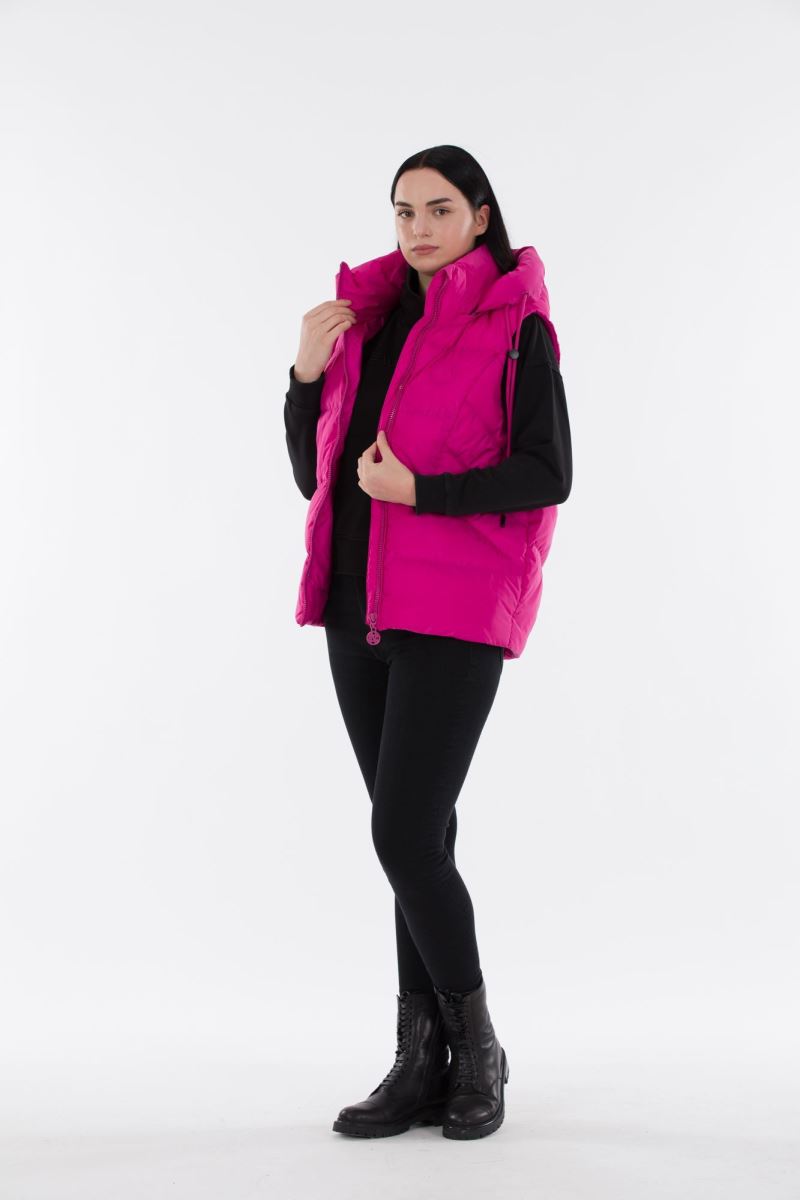 QUILTED PUFFER VEST