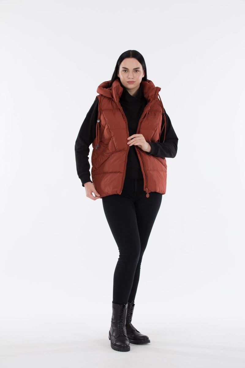 QUILTED PUFFER VEST