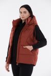 QUILTED PUFFER VEST