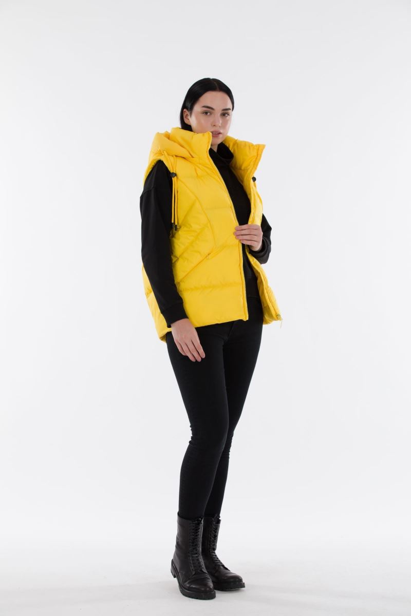 QUILTED PUFFER VEST