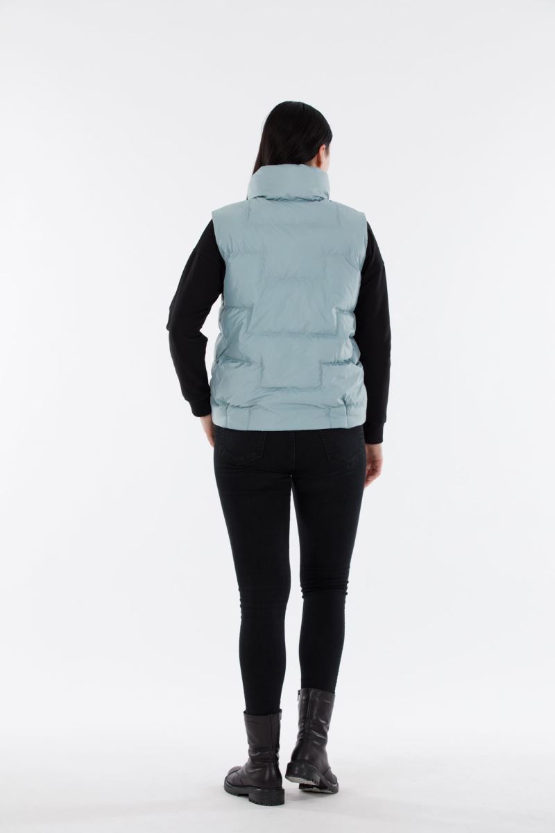 QUILTED PUFFER VEST