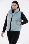 QUILTED PUFFER VEST