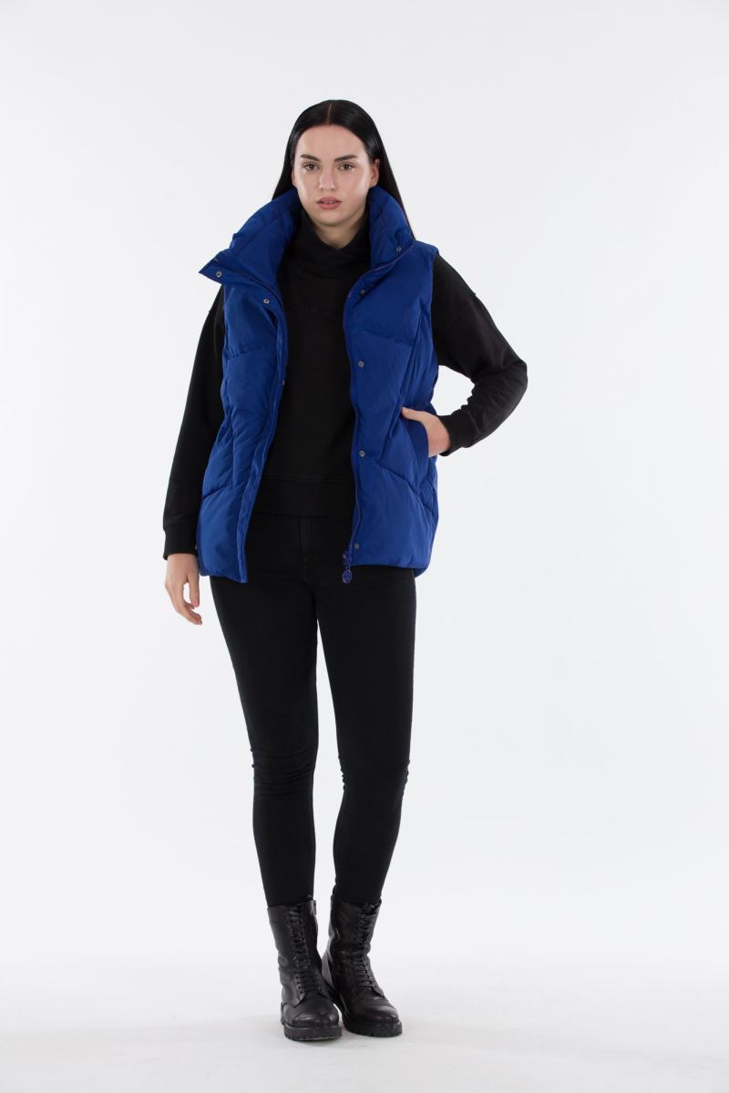 QUILTED PUFFER VEST