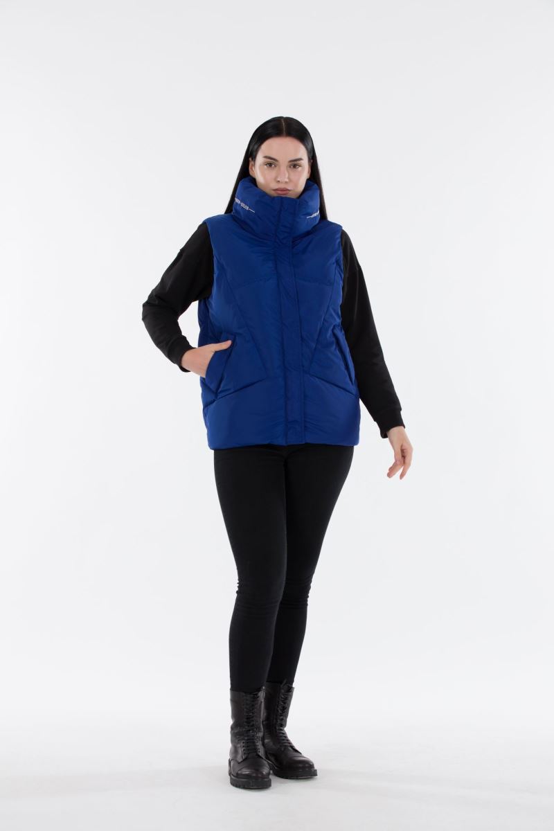 QUILTED PUFFER VEST